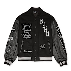 Pleasures x N.E.R.D. Varsity Jacket schwarz