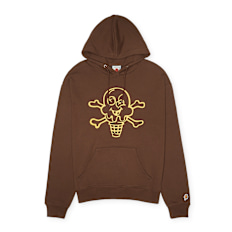 ICECREAM Cones And Bones Hoodie braun