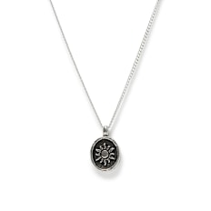 TwoJeys Day & Night Necklace argent