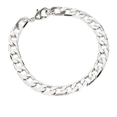 TwoJeys Cuban Bracelet argent
