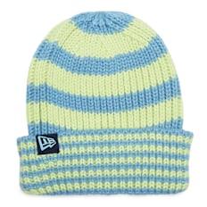 New Era Stripe Knit Beanie green