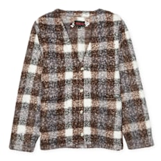 Pleasures Graham Cardigan gris