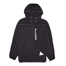 Gramicci x And Wander Patchwork Wind Hoodie zwart
