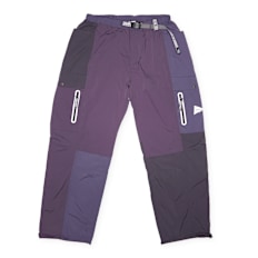 Gramicci x And Wander Patchwork Wind Pant pourpre