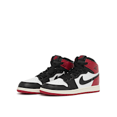 Jordan (PS) Jordan 1 Retro High OG "Black Toe Reimagined" black
