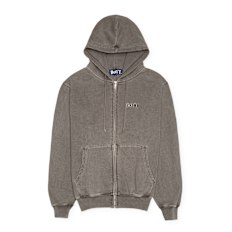 BoTT Pigment Dyed Zip Hoodie grey