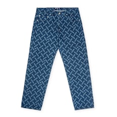 BoTT Plate Denim Pant blau