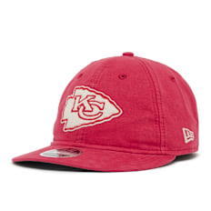New Era Kansas City Chiefs Canvas Felt Logo Cap rouge