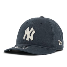 New Era New York Yankees Canvas Felt Logo Cap blue