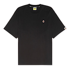 A Bathing Ape One Point Relaxed Fit Tee black