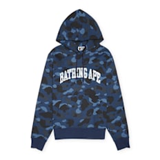 A Bathing Ape Color Camo Pullover Hoodie M bleu