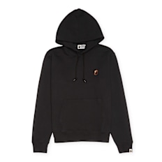 A Bathing Ape One Point Pullover Hoodie schwarz