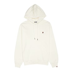A Bathing Ape One Point Relaxed Fit Pullover Hoodie M yellow