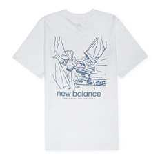 New Balance Shine T-Shirt weiß