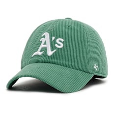 '47 MLB Oakland Athletics Wide Cord '47 Clean Up Cap vert