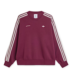 adidas Originals x Sporty & Rich Wmns Collegiate Pack Sweatshirt red