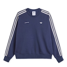 adidas Originals x Sporty & Rich Wmns Collegiate Pack Sweatshirt blauw
