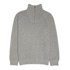Carhartt WIP Marlon Half Zip Sweater gris