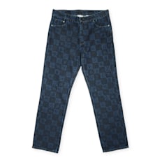Daily Paper Kibo Check Jacquard Jeans blue