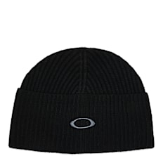 Oakley Ellipse Ribbed Beanie schwarz