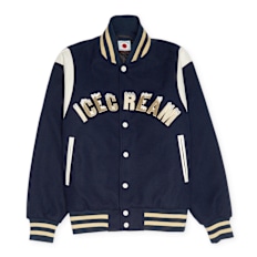 ICECREAM Drip Varsity Jacket blauw