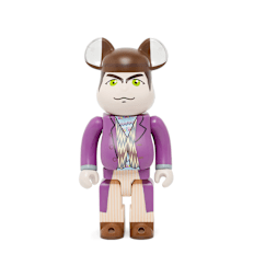 Medicom Bearbrick Willy Wonka 400% lila