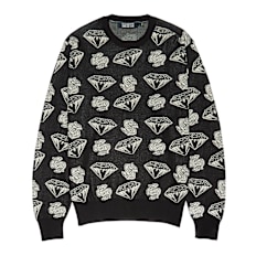 Billionaire Boys Club Diamonds & Dollars Knit Jumper schwarz
