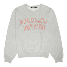 Billionaire Boys Club College Logo Crewneck grey