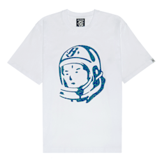 Billionaire Boys Club Cracked Flock Print Astro T-Shirt blanc
