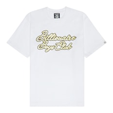 Billionaire Boys Club Diamond Script Logo T-Shirt Weiss