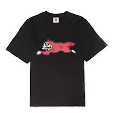 ICECREAM Running Dog T-Shirt schwarz