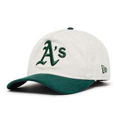 New Era Script Pc Golfer Oakland Athletics beige