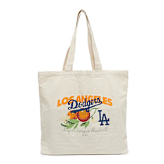 New Era LA Dodgers MLB Fruit Canvas Tote Bag beige