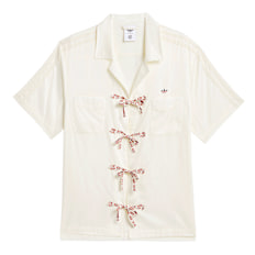adidas Originals x Clot Bowling Shirt beige