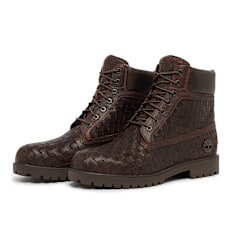 Timberland 6 Inch Premium Lace Up Boot Full Grain bruin
