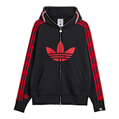 adidas Originals x A Bathing Ape Shark Full Zip Hoodie black