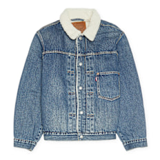 Levi's Type 1 Sherpa Trucker schwarz