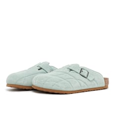 Birkenstock x Jesse Leyva Boston Quilted Leve turquoise