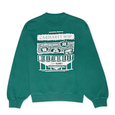 Carhartt WIP Catalogue Sweatshirt grün