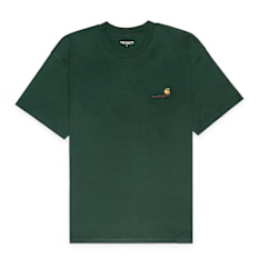 Carhartt WIP American Script T-Shirt grün