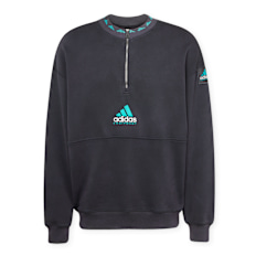 adidas Originals EQT Fleece Halfzip Sweatshirt zwart