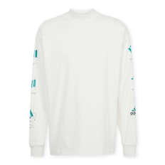 adidas Originals EQT GFX Tee Longsleeve white