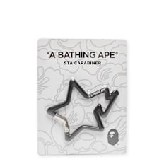 A Bathing Ape Sta Carabiner M blue schwarz