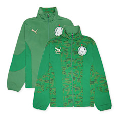 PUMA x KidSuper Palmeiras Reversible Jacket geel