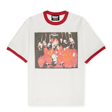 Pleasures x Slipknot Self Titled Ringer Shirt blanc