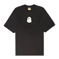 A Bathing Ape Ape Head Relaxed Fit Tee black
