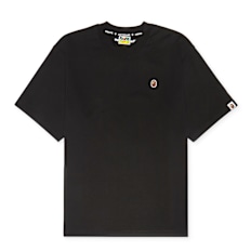 A Bathing Ape&nbsp; One Point Relaxed Fit Tee noir