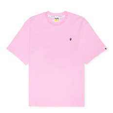 A Bathing Ape&nbsp; One Point Relaxed Fit Tee rose