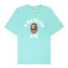 A Bathing Ape College Tee blue Undefined Color