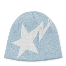 A Bathing Ape Sta Knit Cap blue